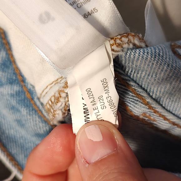 💙 EUC Madewell Brand Button Fly Full Length Classic Straight Non- Stretch Jean - Picture 13 of 16